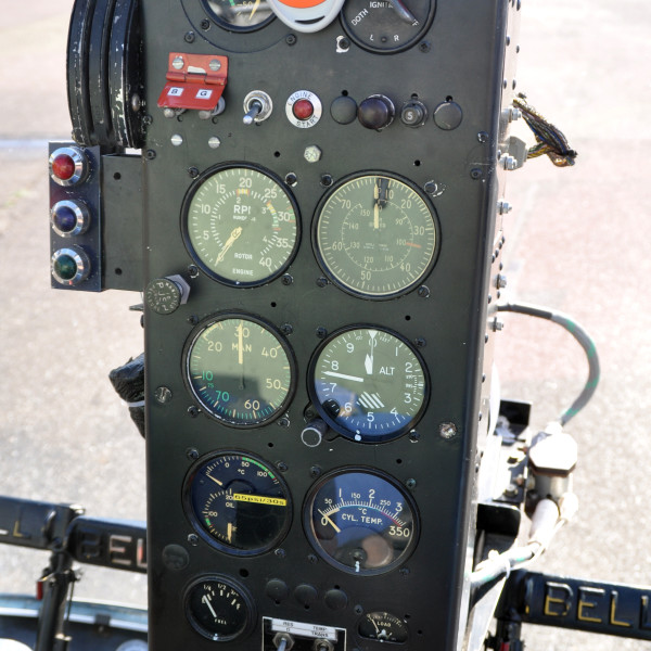 Tableau de bord Bell 47